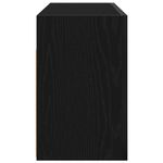 Casa si Gradina - Mobilier - Mobilier baie - Corpuri baie - Dulap de perete de baie, negru, 80x25x40 cm, lemn prelucrat - Infinity.ro