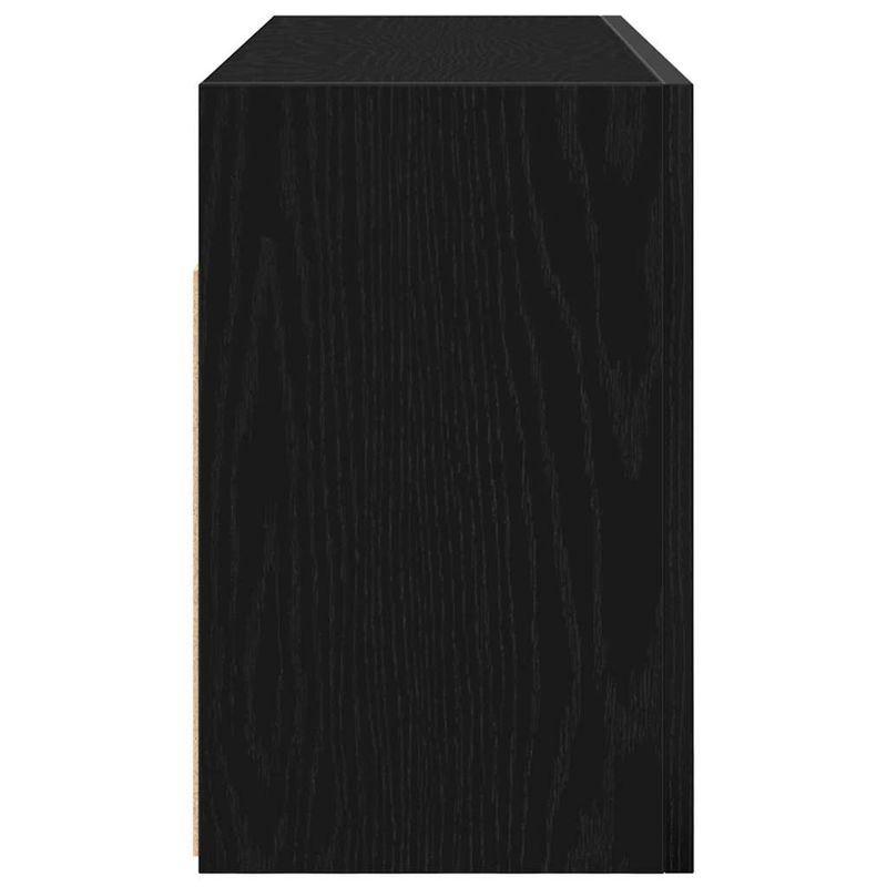 Casa si Gradina - Mobilier - Mobilier baie - Corpuri baie - Dulap de perete de baie, negru, 80x25x40 cm, lemn prelucrat - Infinity.ro
