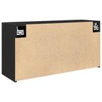 Casa si Gradina - Mobilier - Mobilier baie - Corpuri baie - Dulap de perete de baie, negru, 80x25x40 cm, lemn prelucrat - Infinity.ro