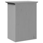 Casa si Gradina - Mobilier - Mobilier baie - Comode baie - Dulap de baie "BODO" gri 44x30x60 cm - Infinity.ro