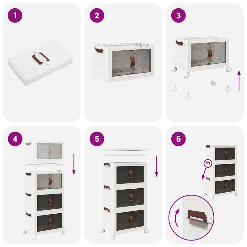 Casa si Gradina - Constructii - Depozitare, transport si protectie - Accesorii echipamente pentru transport si ridicat - Cutie de depozitare stivuita cu roti 28 L 48,5x29,5x86 cm - Infinity.ro
