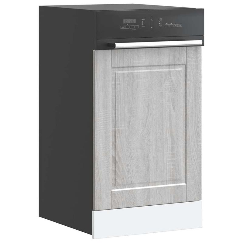Electronice si Electrocasnice - Masini de spalat vase - Accesorii masini de spalat vase - Panou pentru masina de spalat vase gri Sonoma lemn prelucrat - Infinity.ro