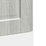 Electronice si Electrocasnice - Masini de spalat vase - Accesorii masini de spalat vase - Panou pentru masina de spalat vase gri Sonoma lemn prelucrat - Infinity.ro