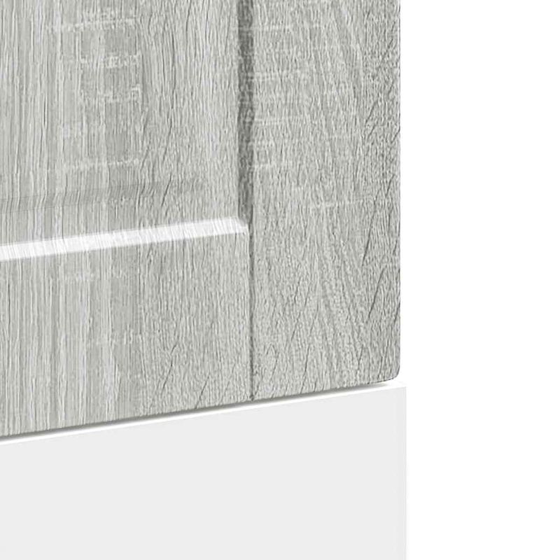 Electronice si Electrocasnice - Masini de spalat vase - Accesorii masini de spalat vase - Panou pentru masina de spalat vase gri Sonoma lemn prelucrat - Infinity.ro