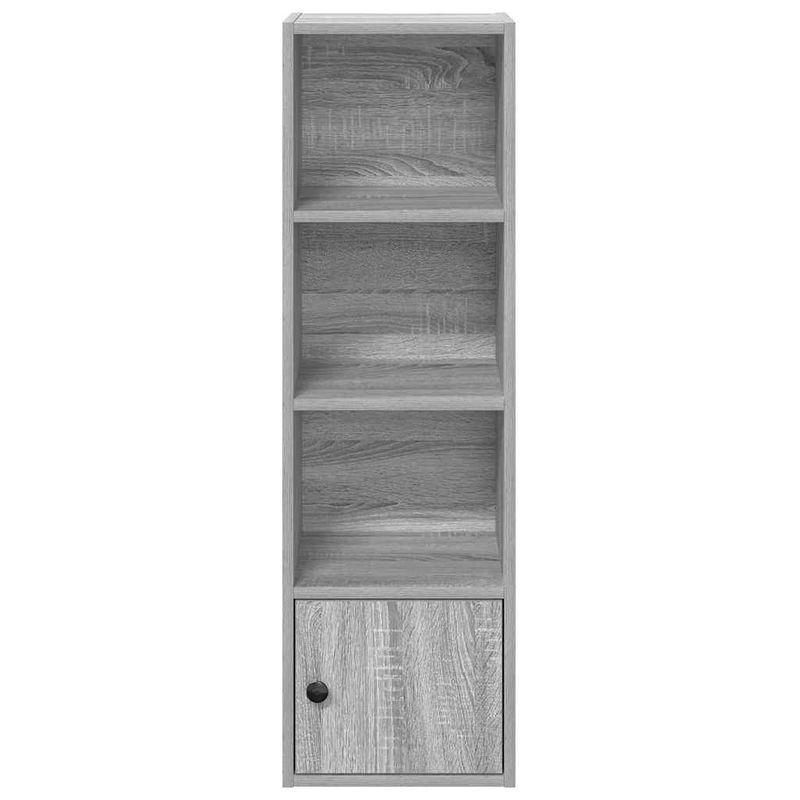 Casa si Gradina - Mobilier - Biblioteci si rafturi - Biblioteci - Biblioteca, gri sonoma, 31x24x102 cm, lemn prelucrat - Infinity.ro