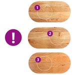 Casa si Gradina - Constructii - Lemn constructii - Placi lemn - Blat de masa maro deschis 100x50x4 cm lemn masiv de stejar oval - Infinity.ro