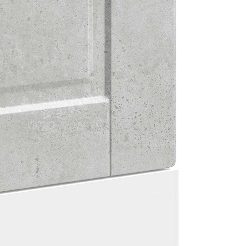 Electronice si Electrocasnice - Masini de spalat vase - Accesorii masini de spalat vase - Panou pentru masina de spalat vase beton gri lemn prelucrat - Infinity.ro