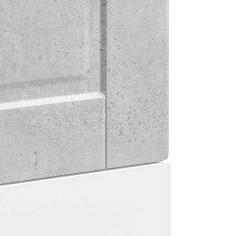 Electronice si Electrocasnice - Masini de spalat vase - Accesorii masini de spalat vase - Panou pentru masina de spalat vase beton gri lemn prelucrat - Infinity.ro