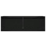 Casa si Gradina - Mobilier - Comode si corpuri - Comode - Dulap TV cu lumini LED Stejar negru 75x35,5x25 cm - Infinity.ro