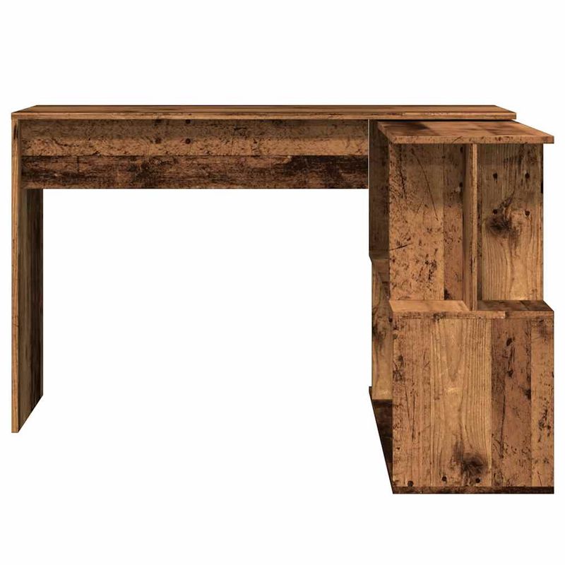 Casa si Gradina - Mobilier - Mese si birouri - Birouri - Birou de colt, lemn vechi, 200,5x50x76 cm, PAL - Infinity.ro