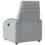 Ingrijire personala si Cosmetice - Sanatate si wellness - Articole wellness - Fotolii de masaj - Fotoliu de masaj rabatabil, gri deschis, textil - Infinity.ro