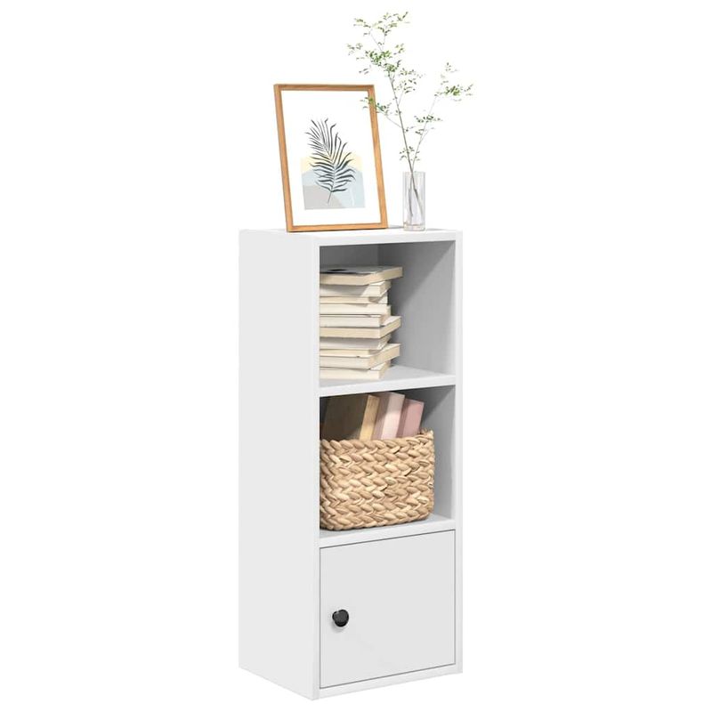 Casa si Gradina - Mobilier - Biblioteci si rafturi - Biblioteci - Biblioteca, alb, 31x24x77 cm, lemn prelucrat - Infinity.ro