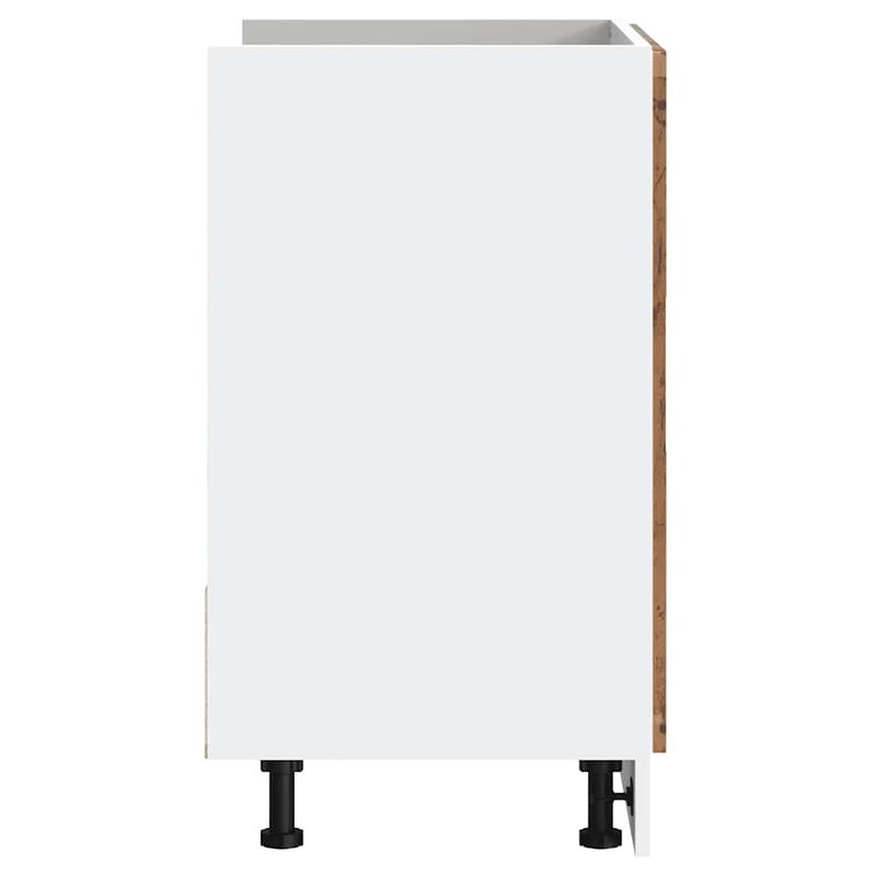 Casa si Gradina - Mobilier - Comode si corpuri - Corpuri bucatarie - Dulap de baza pentru chiuveta „Porto” din lemn vechi lemn - Infinity.ro
