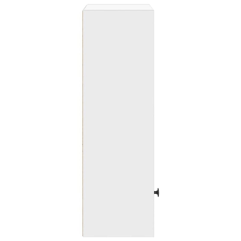 Casa si Gradina - Mobilier - Biblioteci si rafturi - Biblioteci - Biblioteca, alb, 31x24x77 cm, lemn prelucrat - Infinity.ro