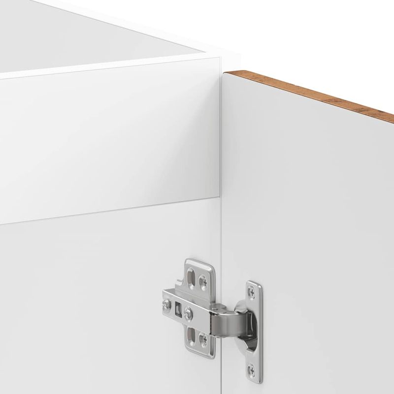 Casa si Gradina - Mobilier - Comode si corpuri - Corpuri bucatarie - Dulap de baza pentru chiuveta „Porto” din lemn vechi lemn - Infinity.ro