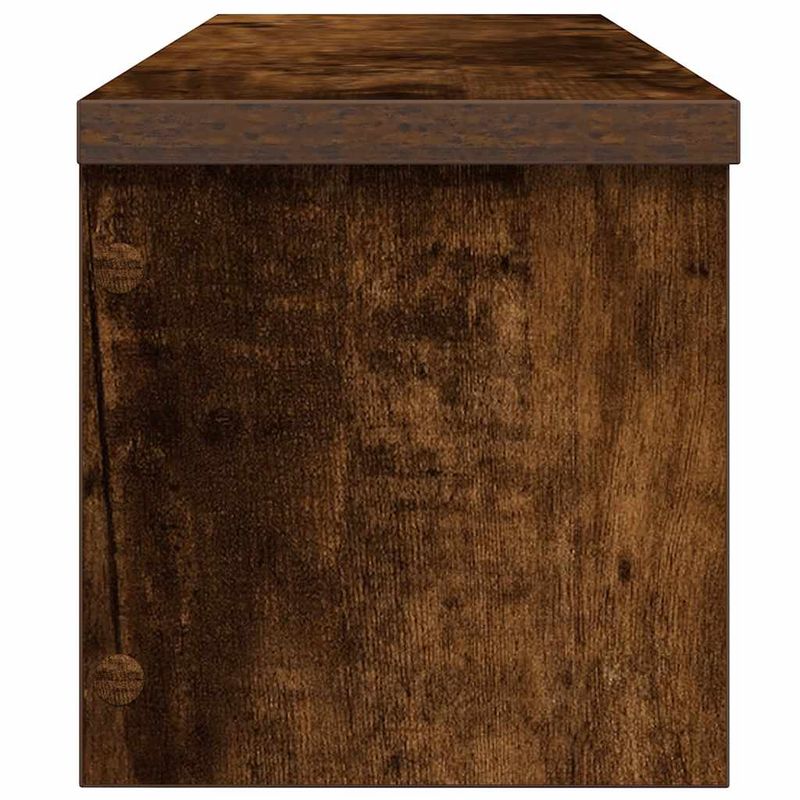 Casa si Gradina - Bucatarie si vesela - Organizare si depozitare bucatarie - Suporturi tacamuri si vase - Rafturi de bucatarie stivuibile 2 buc Stejar afumat 60x15x16 cm - Infinity.ro