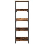 Casa si Gradina - Mobilier - Biblioteci si rafturi - Biblioteci - Biblioteca, lemn vechi, 50x33x153 cm, lemn prelucrat - Infinity.ro