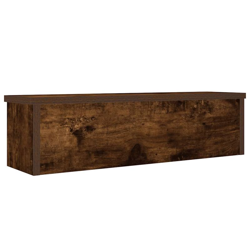 Casa si Gradina - Bucatarie si vesela - Organizare si depozitare bucatarie - Suporturi tacamuri si vase - Rafturi de bucatarie stivuibile 2 buc Stejar afumat 60x15x16 cm - Infinity.ro