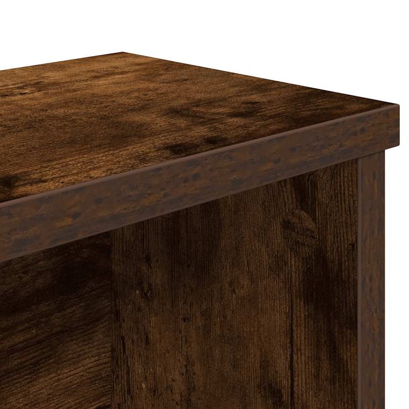 Casa si Gradina - Bucatarie si vesela - Organizare si depozitare bucatarie - Suporturi tacamuri si vase - Rafturi de bucatarie stivuibile 2 buc Stejar afumat 60x15x16 cm - Infinity.ro
