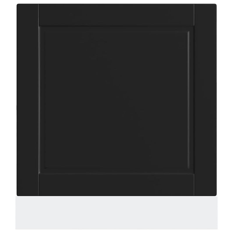 Electronice si Electrocasnice - Masini de spalat vase - Accesorii masini de spalat vase - Panou pentru masina de spalat vase „Porto” Negru lemn prelucrat, mărime 60x1.5x67 cm - Infinity.ro