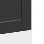 Electronice si Electrocasnice - Masini de spalat vase - Accesorii masini de spalat vase - Panou pentru masina de spalat vase „Porto” Negru lemn prelucrat, mărime 60x1.5x67 cm - Infinity.ro