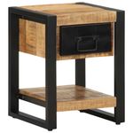 Casa si Gradina - Mobilier - Comode si corpuri - Noptiere - Noptiera 35x34x45 cm lemn masiv de mango - Infinity.ro