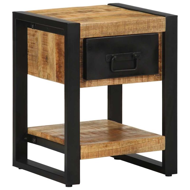 Casa si Gradina - Mobilier - Comode si corpuri - Noptiere - Noptiera 35x34x45 cm lemn masiv de mango - Infinity.ro