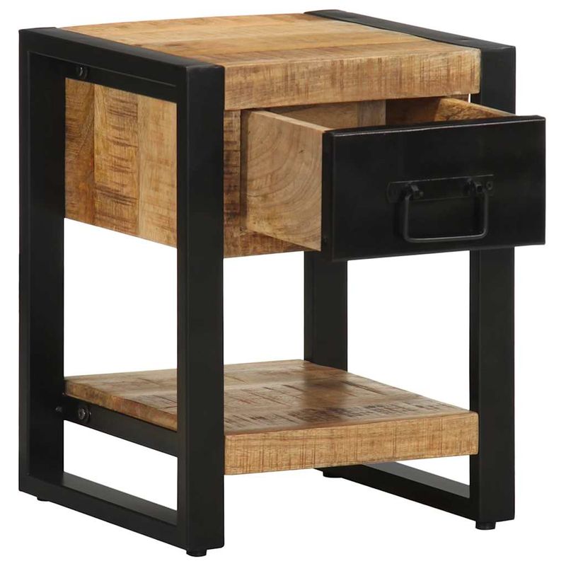 Casa si Gradina - Mobilier - Comode si corpuri - Noptiere - Noptiera 35x34x45 cm lemn masiv de mango - Infinity.ro
