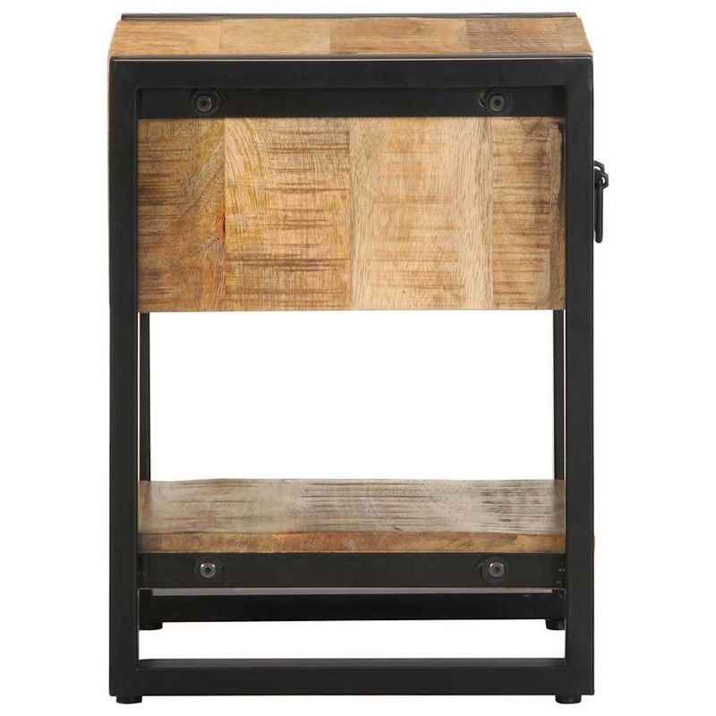 Casa si Gradina - Mobilier - Comode si corpuri - Noptiere - Noptiera 35x34x45 cm lemn masiv de mango - Infinity.ro