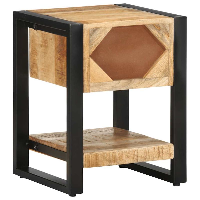 Casa si Gradina - Mobilier - Comode si corpuri - Noptiere - Noptiera 35x34x45 cm lemn masiv de mango - Infinity.ro