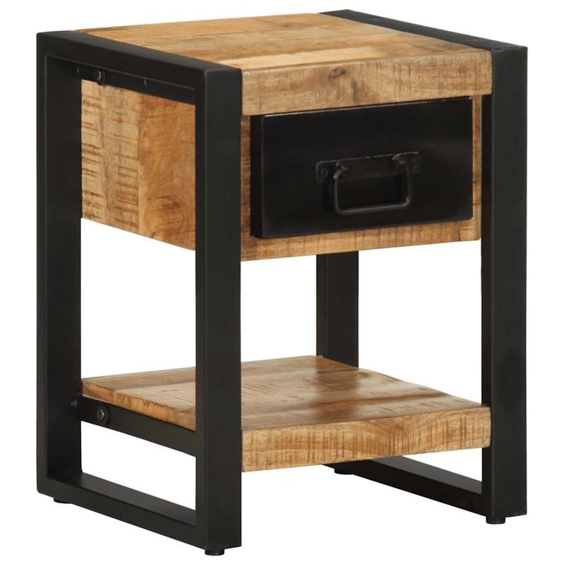 Casa si Gradina - Mobilier - Comode si corpuri - Noptiere - Noptiera 35x34x45 cm lemn masiv de mango - Infinity.ro