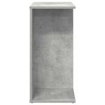 Casa si Gradina - Mobilier - Comode si corpuri - Noptiere - Noptiera gri beton 46,5x29x61 cm Lemn prelucrat - Infinity.ro