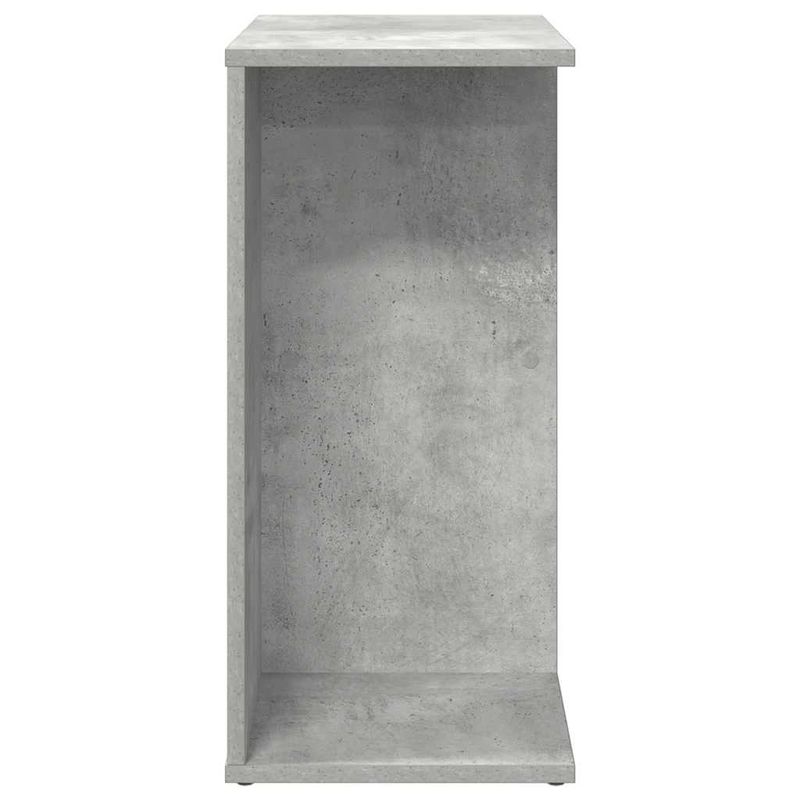 Casa si Gradina - Mobilier - Comode si corpuri - Noptiere - Noptiera gri beton 46,5x29x61 cm Lemn prelucrat - Infinity.ro
