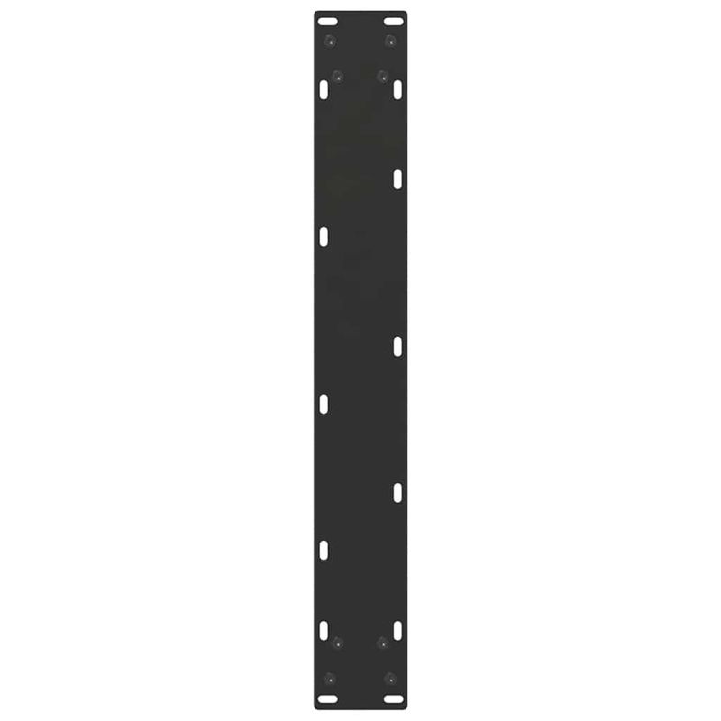 Casa si Gradina - Mobilier - Feronerie si accesorii mobila - Picioare pentru masuta de cafea in forma de U, 3 buc Negru Otel, mărime 70x(72-73) cm - Infinity.ro