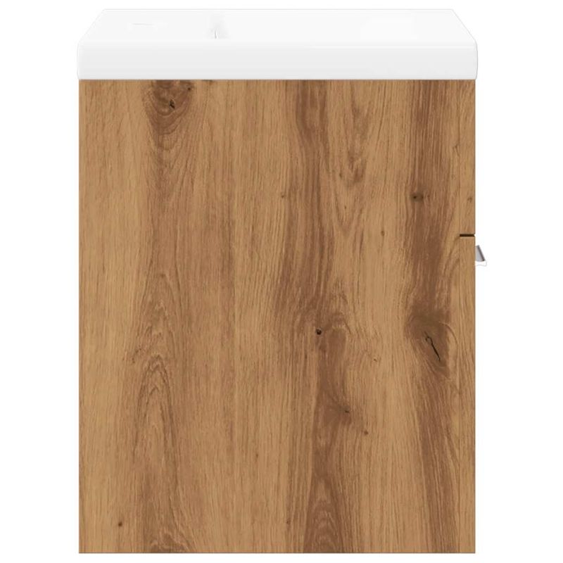 Casa si Gradina - Mobilier - Seturi de mobilier - Seturi baie - Set mobilier de baie, 2 piese, stejar artizanal, lemn prelucrat - Infinity.ro