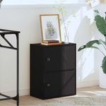 Casa si Gradina - Mobilier - Biblioteci si rafturi - Biblioteci - Biblioteca Stejar negru 40x24x52 cm Lemn prelucrat - Infinity.ro