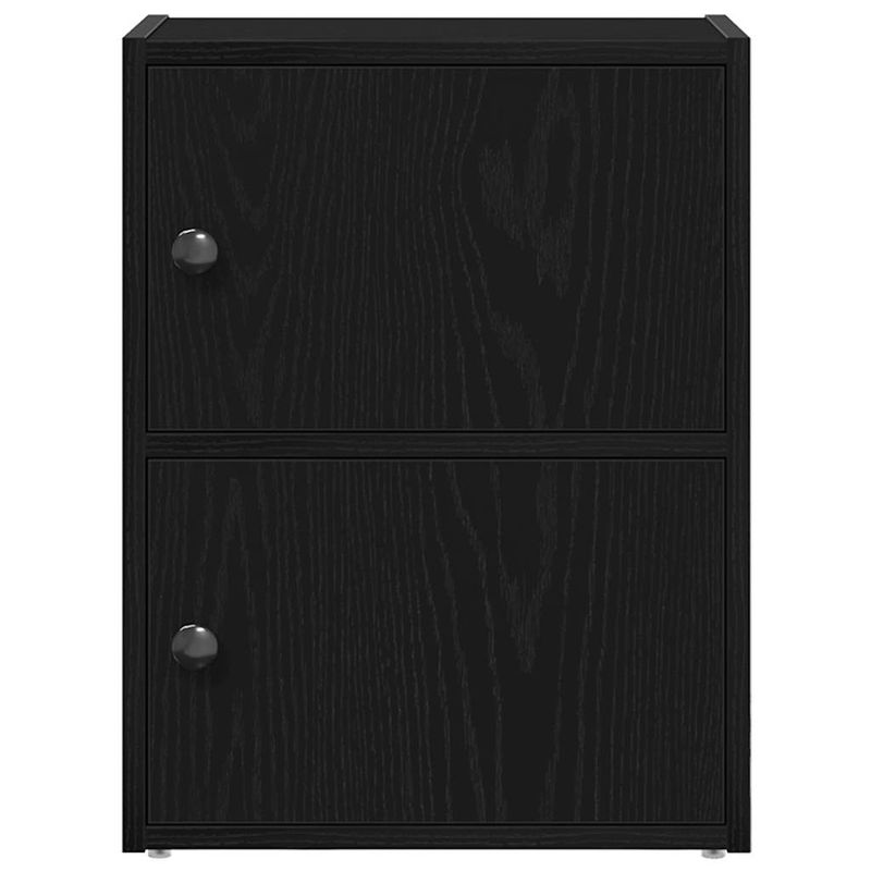 Casa si Gradina - Mobilier - Biblioteci si rafturi - Biblioteci - Biblioteca Stejar negru 40x24x52 cm Lemn prelucrat - Infinity.ro