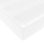 Casa si Gradina - Mobilier - Paturi si accesorii - Paturi - Cadru de pat otoman cu saltea alb 90x190cm piele artificiala - Infinity.ro