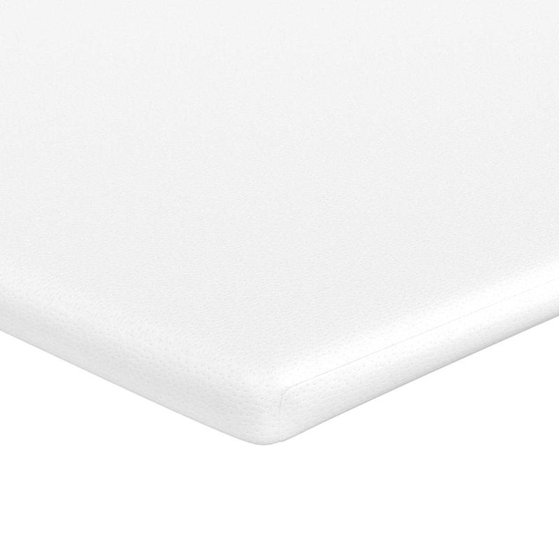 Casa si Gradina - Mobilier - Paturi si accesorii - Paturi - Cadru de pat otoman cu saltea alb 90x190cm piele artificiala - Infinity.ro