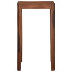 Casa si Gradina - Mobilier - Mese si birouri - Mese bucatarie si dining - Masa de bar 60x60x107 cm din lemn masiv de salcam - Infinity.ro