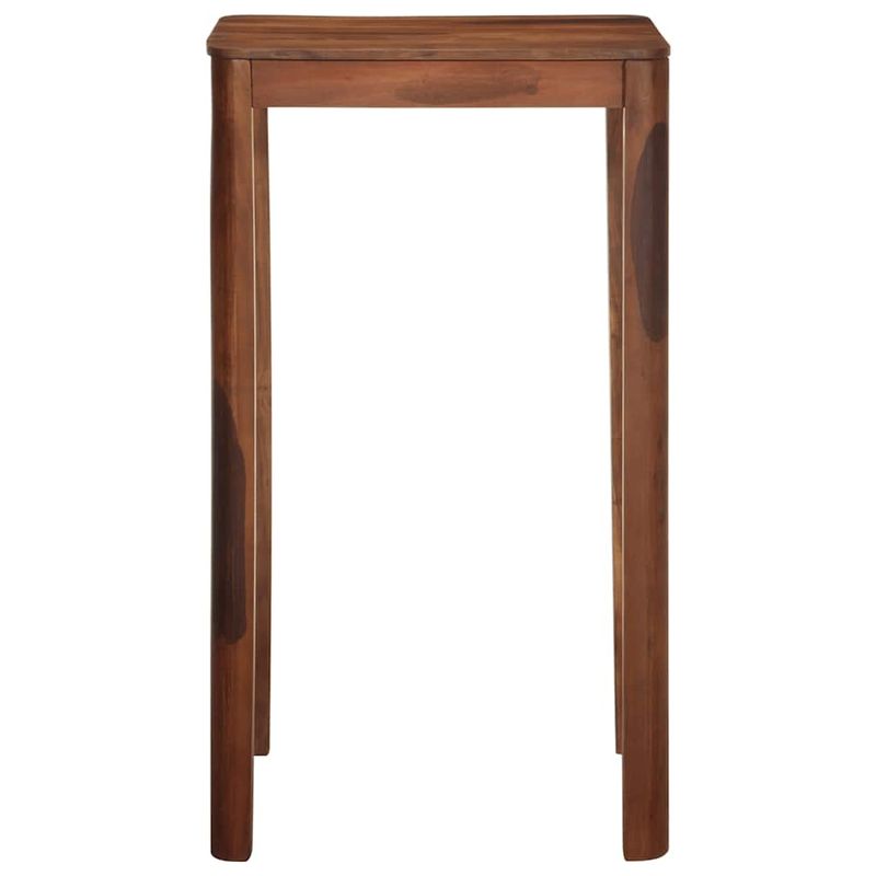 Casa si Gradina - Mobilier - Mese si birouri - Mese bucatarie si dining - Masa de bar 60x60x107 cm din lemn masiv de salcam - Infinity.ro