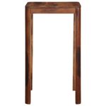 Casa si Gradina - Mobilier - Mese si birouri - Mese bucatarie si dining - Masa de bar 60x60x107 cm din lemn masiv de salcam - Infinity.ro