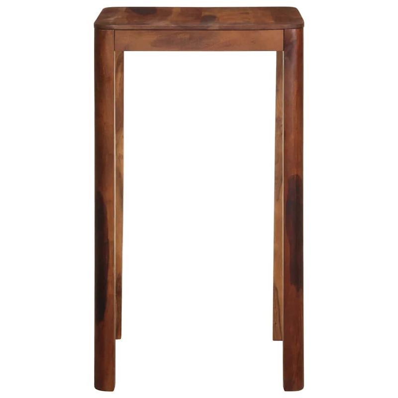Casa si Gradina - Mobilier - Mese si birouri - Mese bucatarie si dining - Masa de bar 60x60x107 cm din lemn masiv de salcam - Infinity.ro