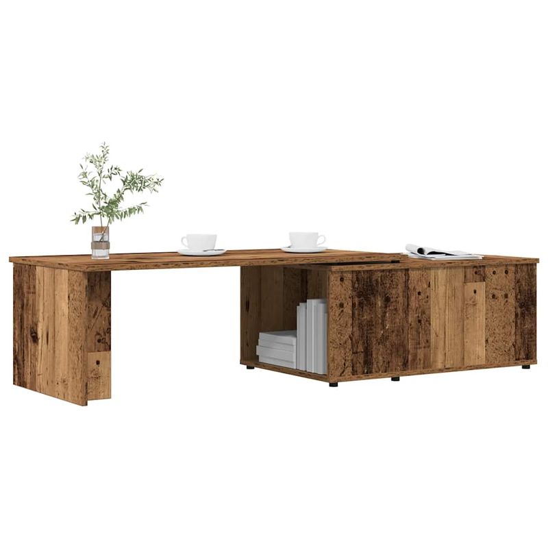 Casa si Gradina - Mobilier - Mese si birouri - Masute de cafea - Masuta de cafea, lemn vechi, 150 x 50 x 35 cm, PAL - Infinity.ro