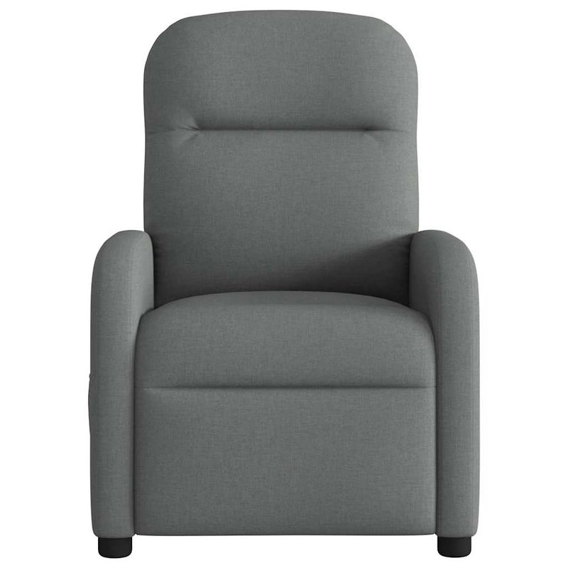Ingrijire personala si Cosmetice - Sanatate si wellness - Articole wellness - Fotolii de masaj - Fotoliu de masaj rabatabil, gri inchis, material textil - Infinity.ro