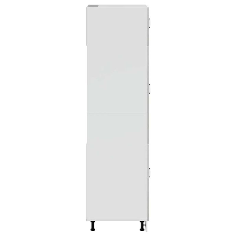 Casa si Gradina - Mobilier - Comode si corpuri - Corpuri bucatarie - Dulap de bucatarie „Kalmar” Lemn prelucrat gri beton, model 1x bufet, mărime 60x57x207 cm - Infinity.ro