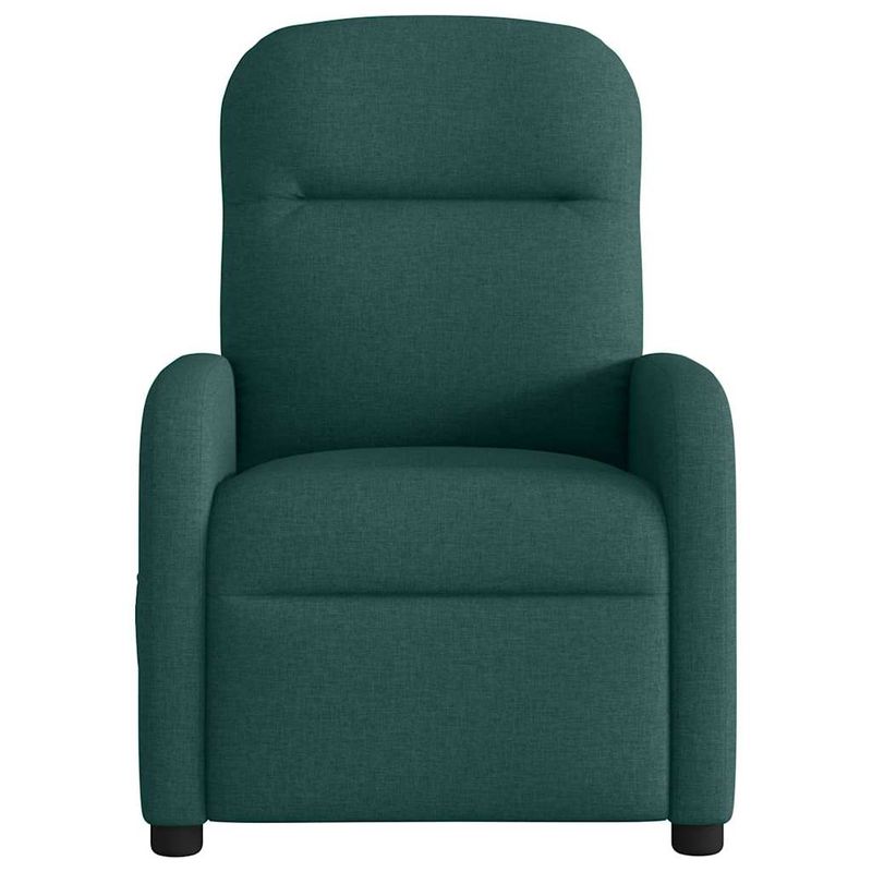 Ingrijire personala si Cosmetice - Sanatate si wellness - Articole wellness - Fotolii de masaj - Fotoliu de masaj rabatabil, verde inchis, material textil - Infinity.ro