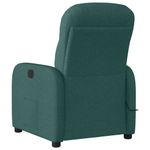 Ingrijire personala si Cosmetice - Sanatate si wellness - Articole wellness - Fotolii de masaj - Fotoliu de masaj rabatabil, verde inchis, material textil - Infinity.ro