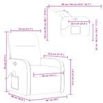 Ingrijire personala si Cosmetice - Sanatate si wellness - Articole wellness - Fotolii de masaj - Fotoliu de masaj rabatabil, verde inchis, material textil - Infinity.ro