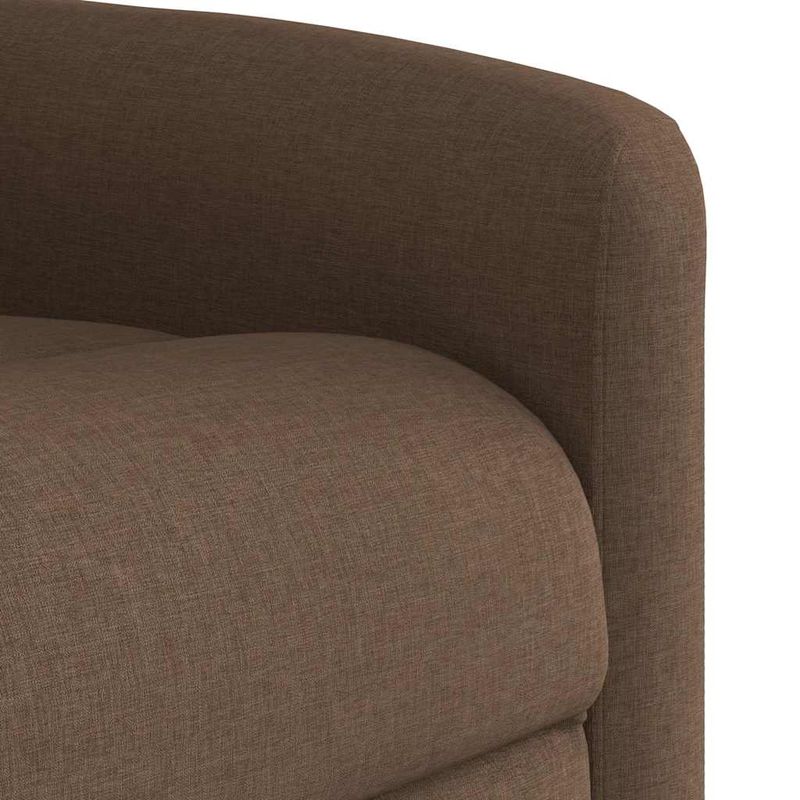 Ingrijire personala si Cosmetice - Sanatate si wellness - Articole wellness - Fotolii de masaj - Fotoliu de masaj rabatabil, maro, material textil - Infinity.ro